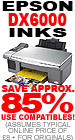 Epson DX-6000 Ink- Savings of 85% when you use Disk Depot