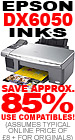 Epson DX-6050F Ink- Savings of 85% when you use Disk Depot