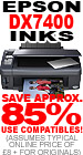 Epson DX-7400 Ink- Savings of 85% when you use Disk Depot