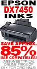 Epson DX-7450 Ink- Savings of 85% when you use Disk Depot