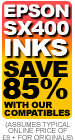 Epson SX-400 Ink- Savings of 85% when you use Disk Depot